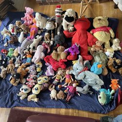 Plush Lot Plushie Lot Stuffed Animals 