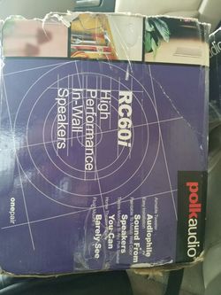 Polk audio wall speakers