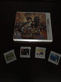 Nintendo three DS games