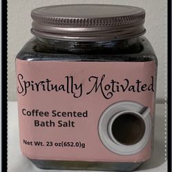 Coffee Bath Salt Soak