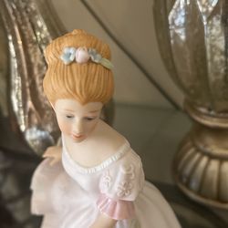 Grande Poupée En Porcelaine Faite Main, 42 Cm, Style Vintage, Espagne