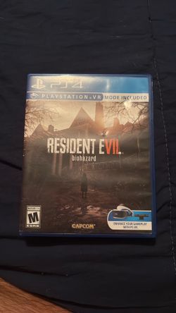 Resident evil biohazard  ps4