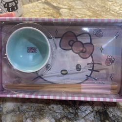 Hello Kitty Sushi Dish Set 