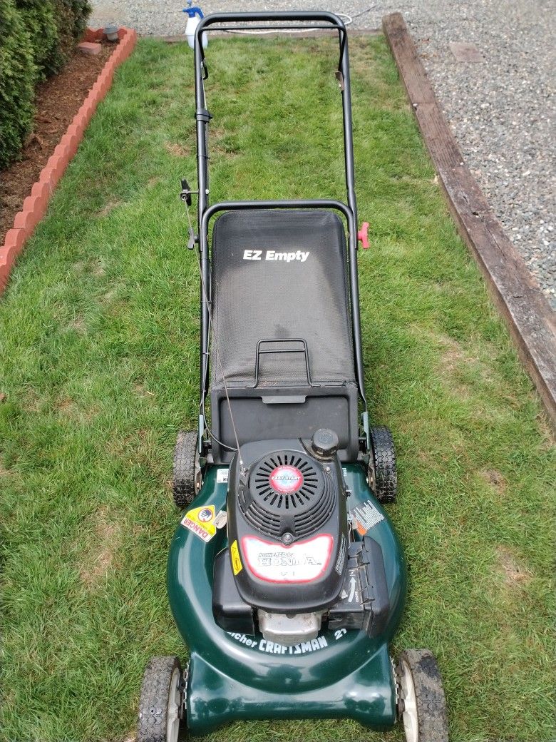 Craftsman 21" Lawn Mower With Honda Engine