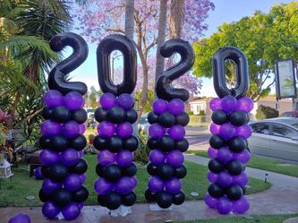 Get your balloons for graduation champagne parties birthday as baptism birthdays you can get any color of number balloons or the regular balloons