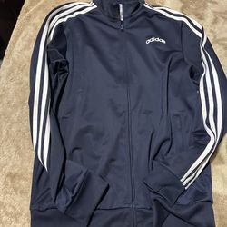 Men’s Navy Adidas Jacket Size M