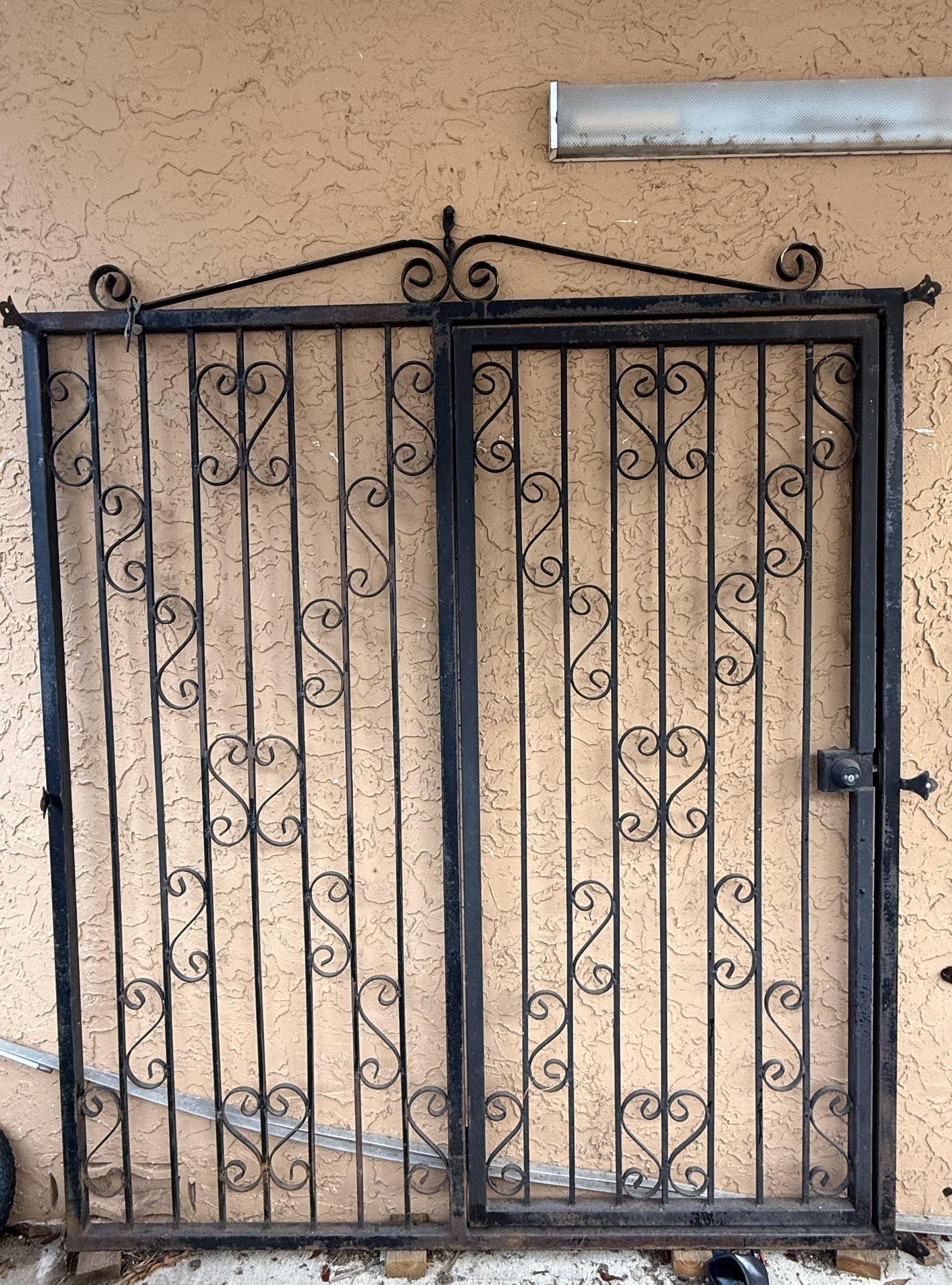 Wrought Iron Gate For Sliding Glass Door