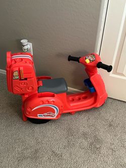 Play doh pizza scooter