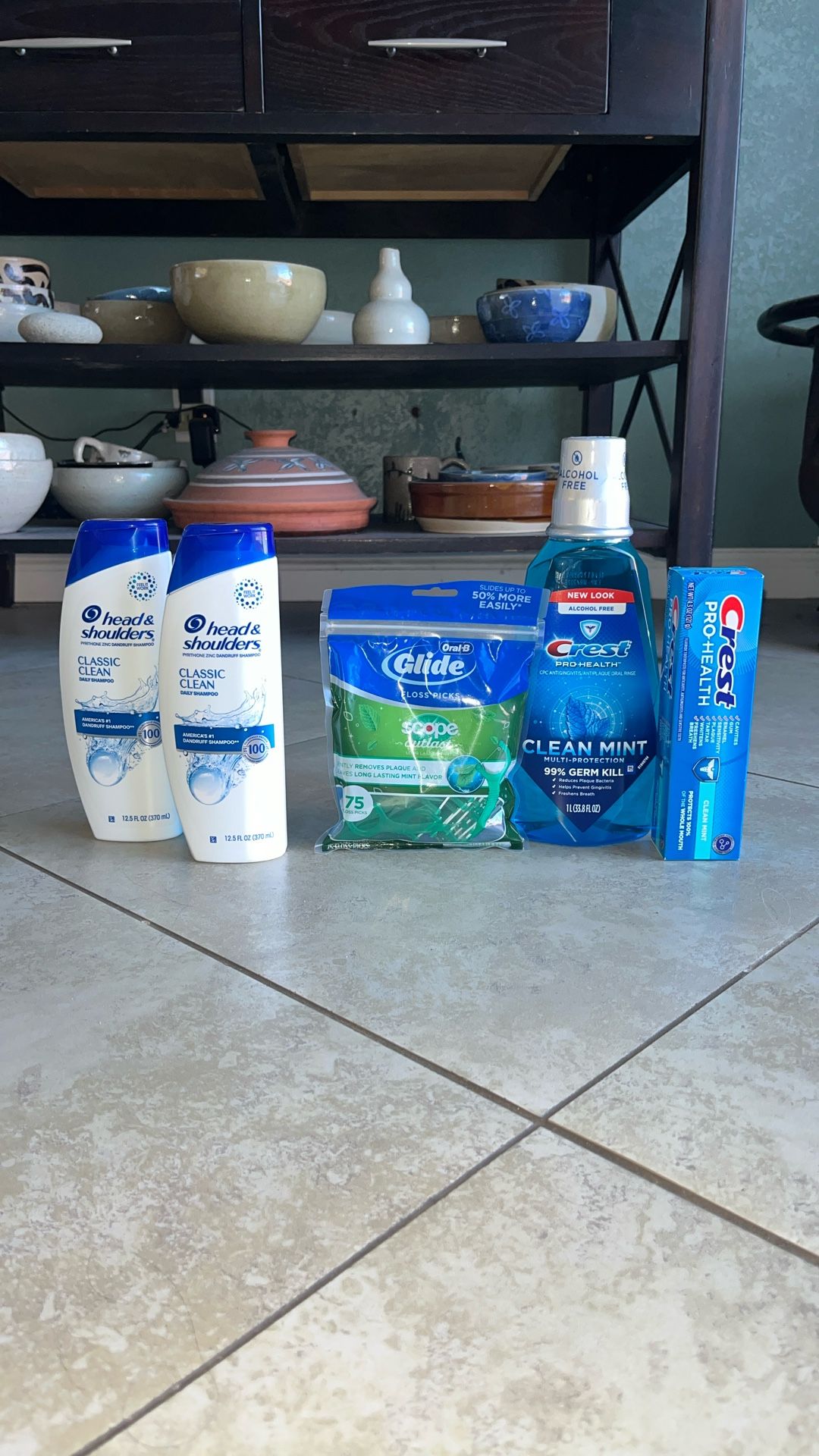 Head & Shoulders, Crest, Oral-B Glide