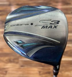 Women’s Cobra S3 Max Driver w/ Fujikara “blur” Women’s flex shaft