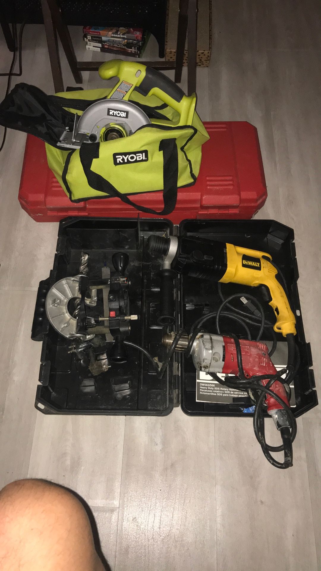 Power Tools Drills Circular Saw and SAWZALL