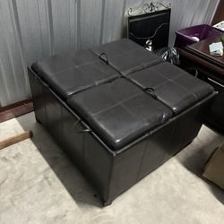 Coffee Table Storage Ottoman.  