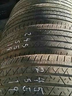245 55 19 four continental tires $20 each