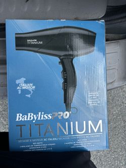 Babybliss Pro Titanium Blow Dryer 