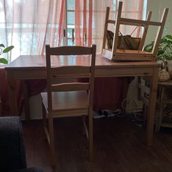 Small IKEA Table Crafting Kids Lunch Dinner 