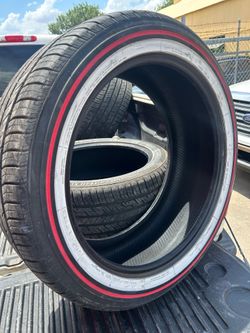 4 vogue tires 285/45r22 90%