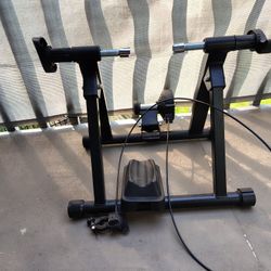 Stationary Bike Rack for Indoor Resistance Training