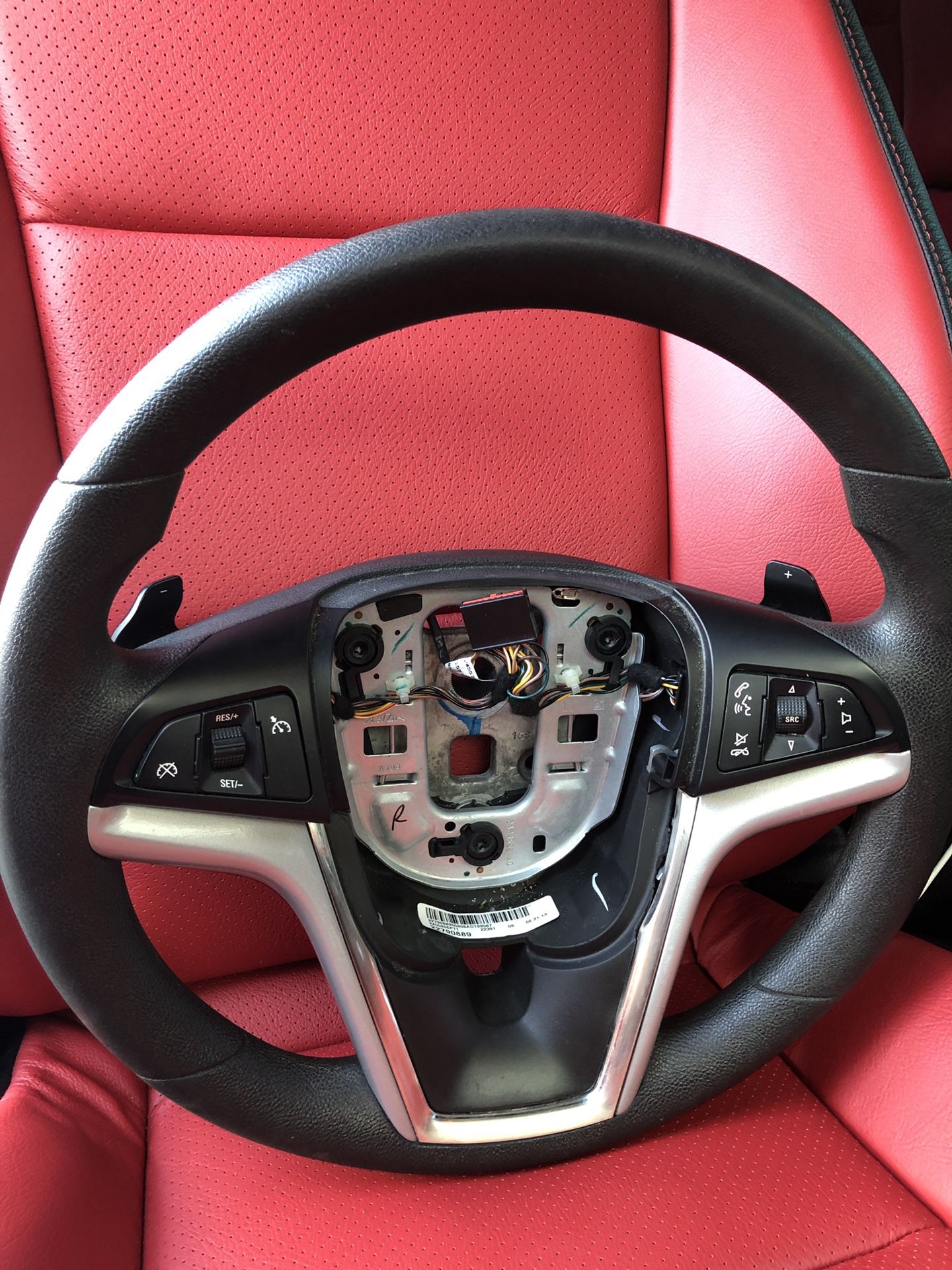 2014 camaro steering wheel with controls nice conditions