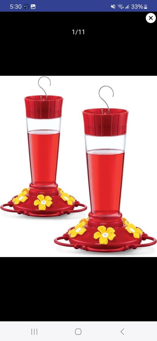 Hummingbird Feeders (2)