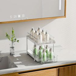 2 Pc Versatile 2-Tier Pull-Out ,new In The Box Easy To Install 