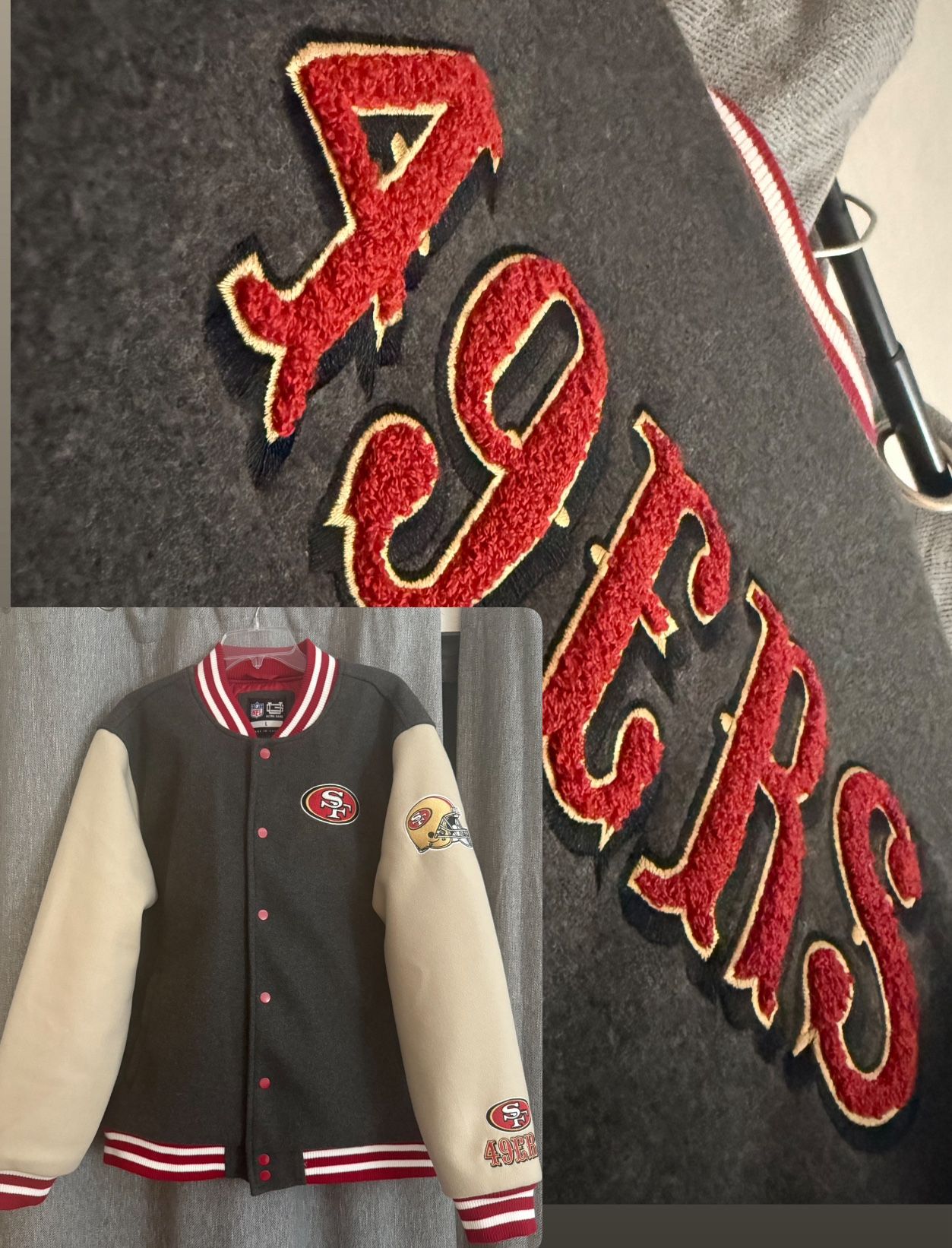 NFL Ultra Game 49er Jacket LARGE