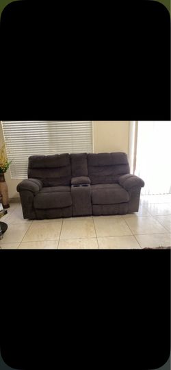 Brown Recliner Loveseat