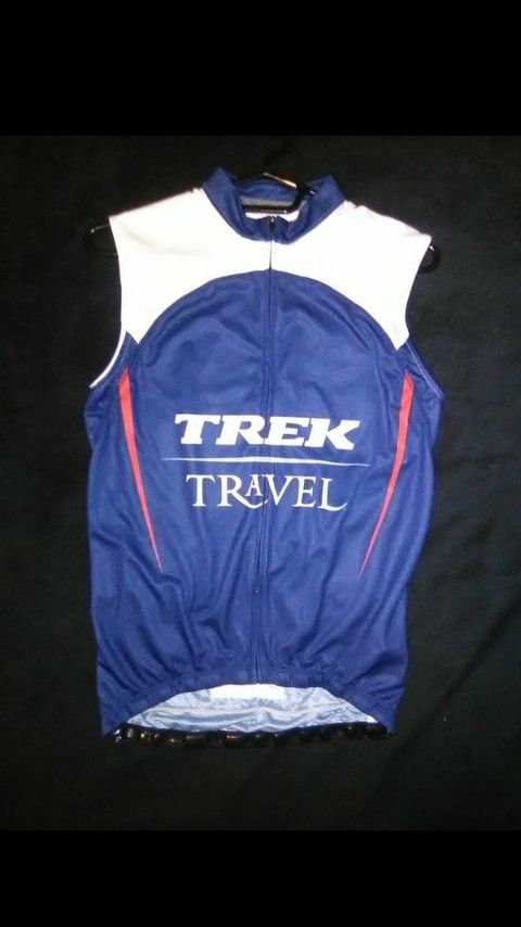 TREK Bontrager cycling Jersey. Women's Large L. Road bike racing shirt 4 Pockets. Full Zip