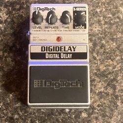 DigiDelay Digitech Digital Delay Guitar Effects Pedal 