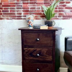 Three Drawer Nightstand