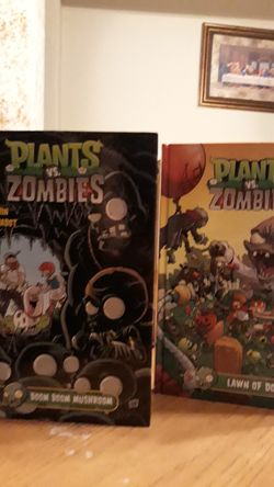 Plants vs. Zombies books (4)