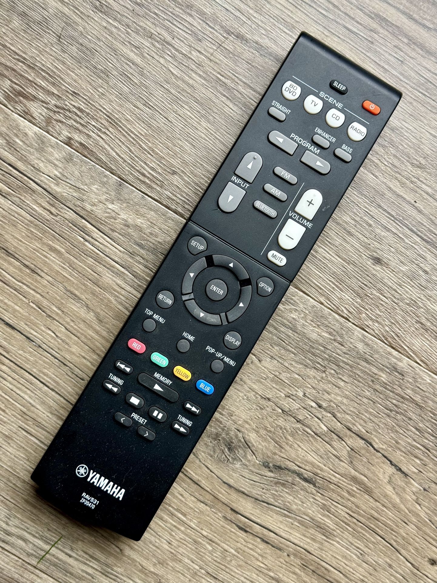 YAMAHA RAV531 (ZP35470) Receiver Remote Control