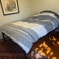 Queen Bed - Mattress & Frame