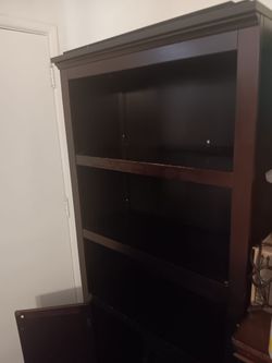 Cherry Wood Book Shelves