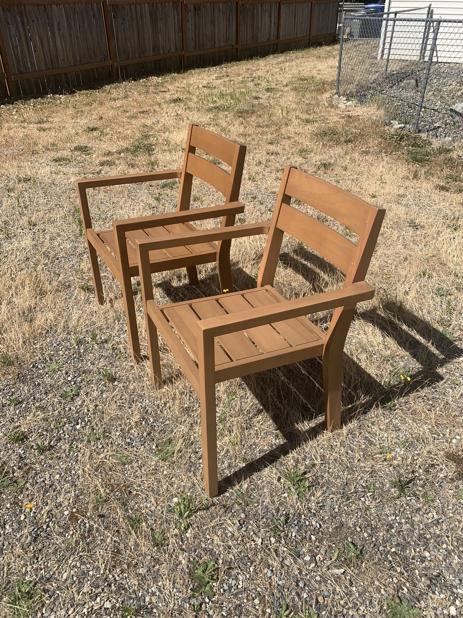 Wood Patio Chairs