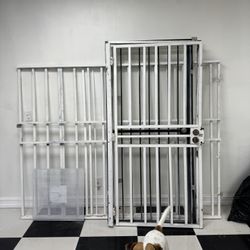 Metal Gate Guard Railing Fence Security 