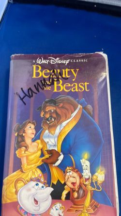 Beauty and the Beast Walt Disney VHS