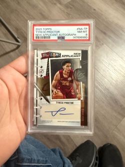 Topps Basketball Tyrese Proctor