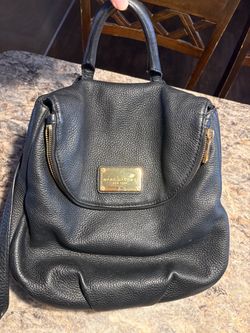 Marc Jacobs leather backpack