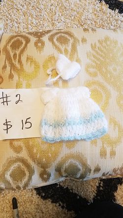 Vestido de nino dios talla #2