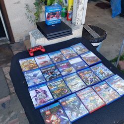 All is $600!. Or separate. $230! No Games. 2 Control & 2020 PS4 Pro 1TB. $25! Per Game. 5 for $100!?. All works 100%  can be tested. Cash & trade acce