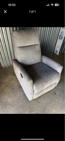 Gray Recliner Chair
