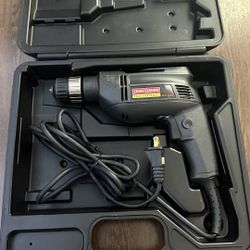 Craftsman Professional 5.5 Amp 3/8'' Drill + Case