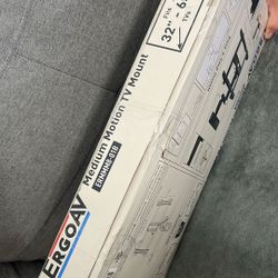 ERGO AV Medium Motion TV Mount ERMMM8-01B – Fits 32”-65” TVs – Open Box / New