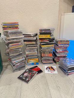 Huge Music CD Lot – Mixed Genres – Hip Hop, Rock, Pop, Country, Gospel, R&B & More