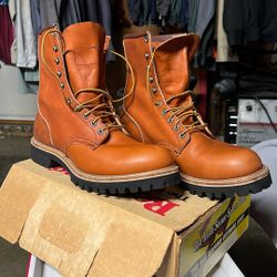 Red Wing Irish Settler Work Boots 
