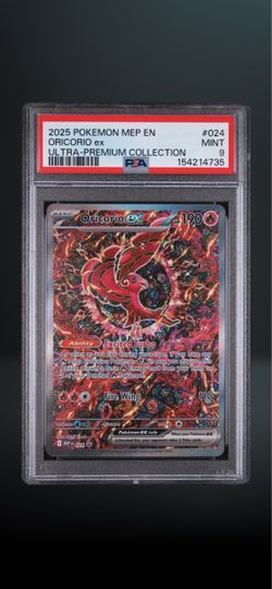 Graded Psa 9 2025 Oricorio Ex ultra premium collection