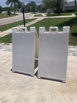 A frame / sidewalk/ sandwich sign