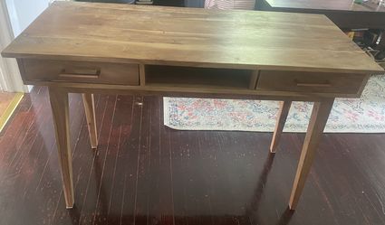 Mid Century Modern Wood Desk