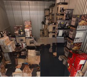 Liquidation pallet home appliances