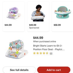 Bright starts learn to sit